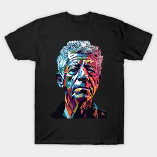 Anthony Bourdain WPAP Art T-Shirt